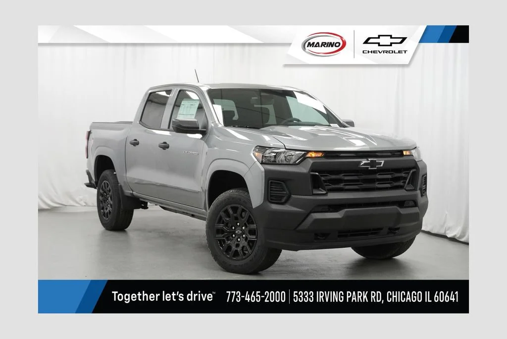 New 2026 Sterling Gray Metallic Chevrolet WT image 1