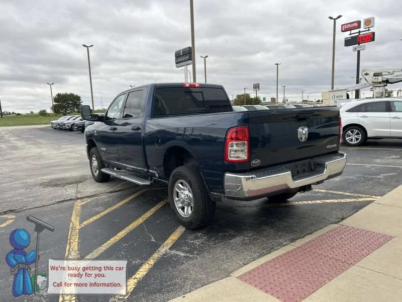 Used 2022 Patriot Blue Pearlcoat Ram Tradesman image 3