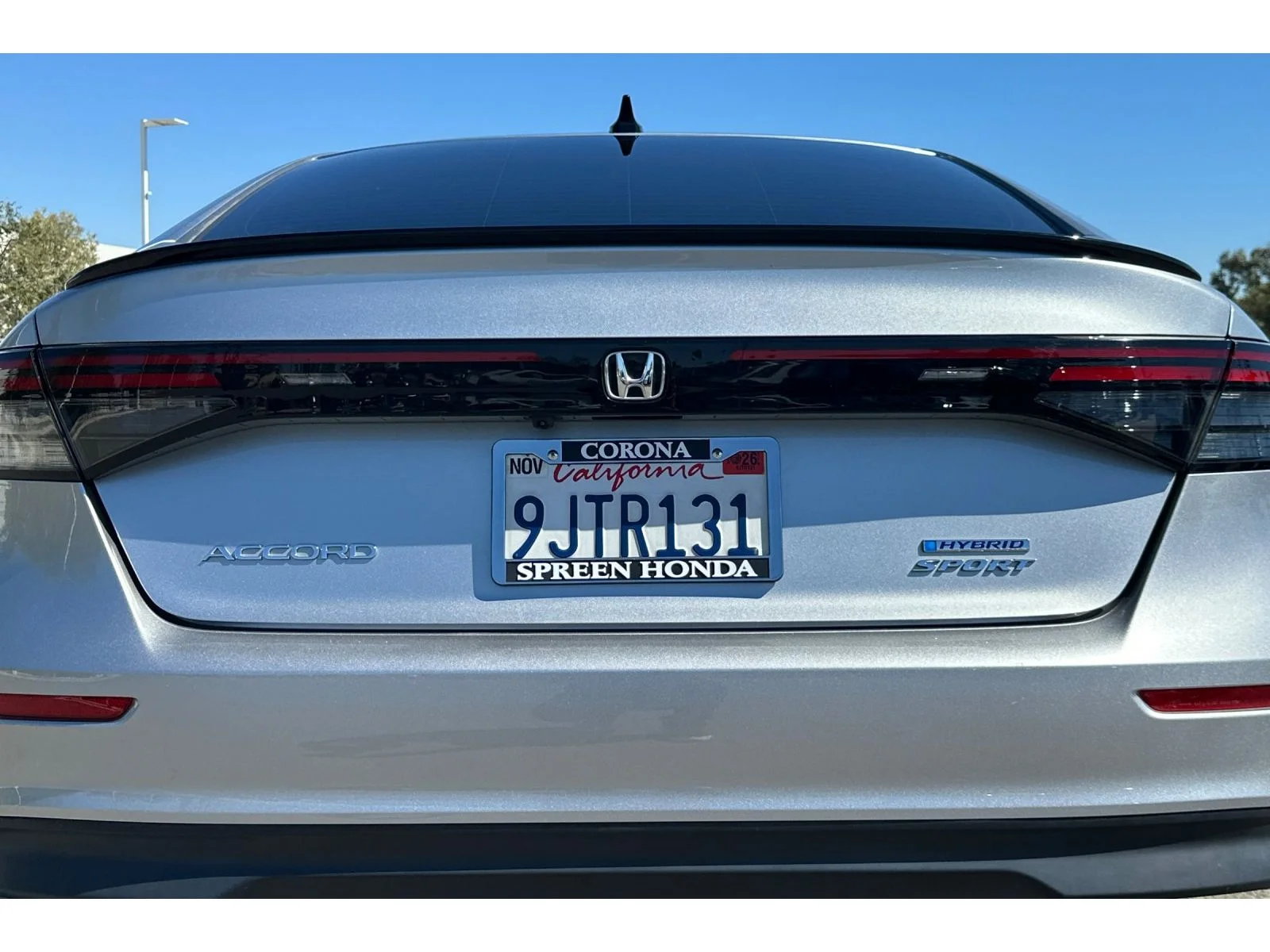 Used 2024 Solar Silver Metallic Honda Sport image 49
