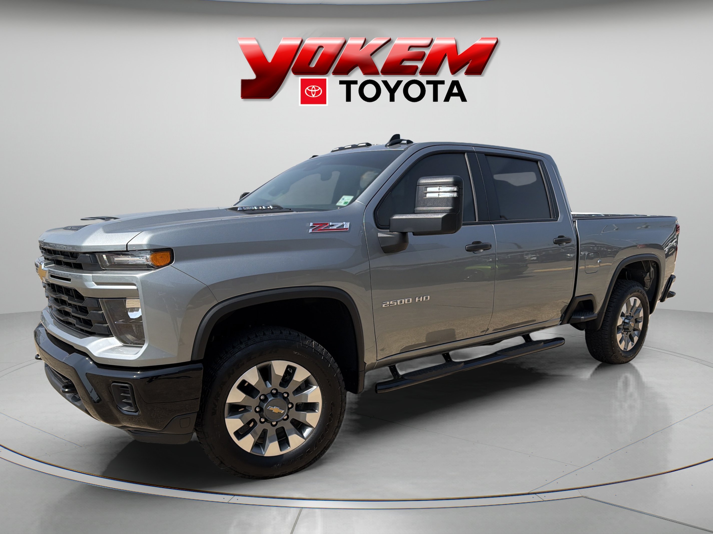 Used 2026 Sterling Gray Metallic Chevrolet Custom image 1