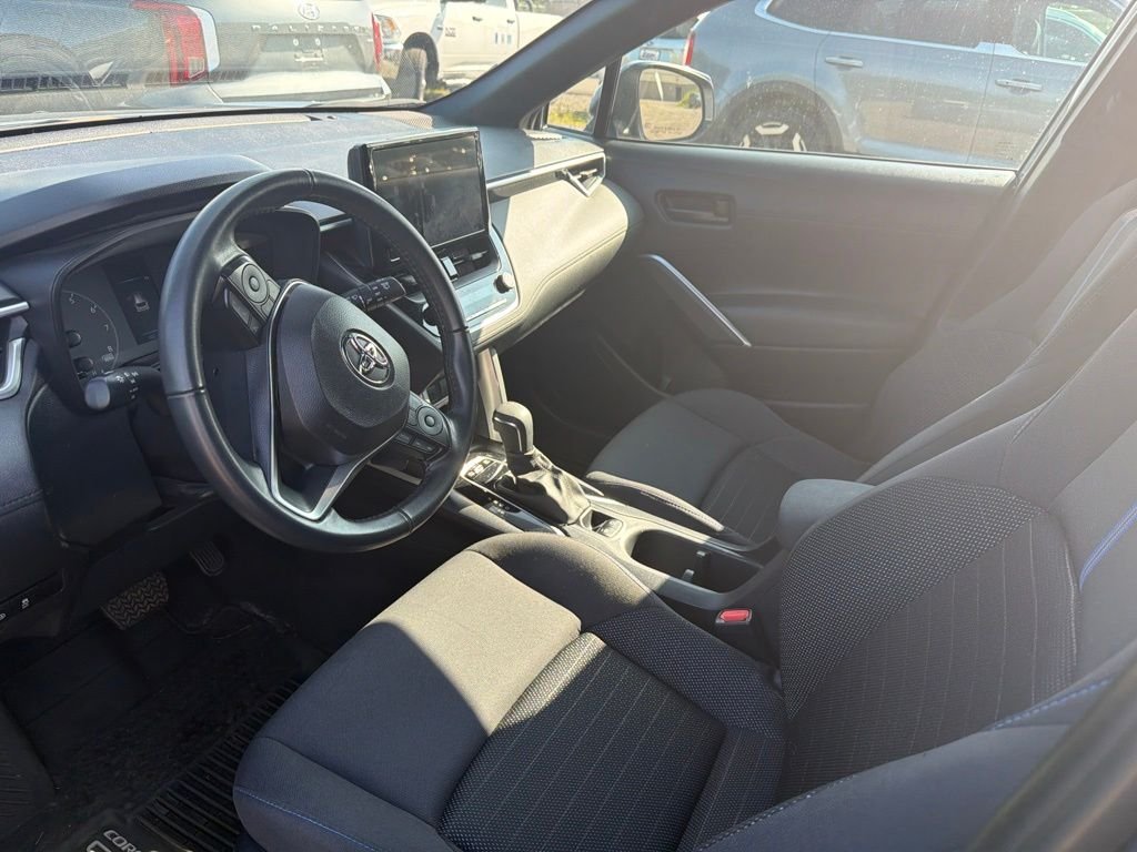 Used 2024 Blue Toyota Hybrid SE image 8