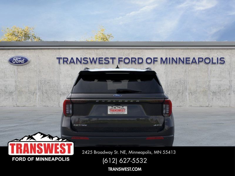 New 2026 Agate Black Metallic Ford Active image 5