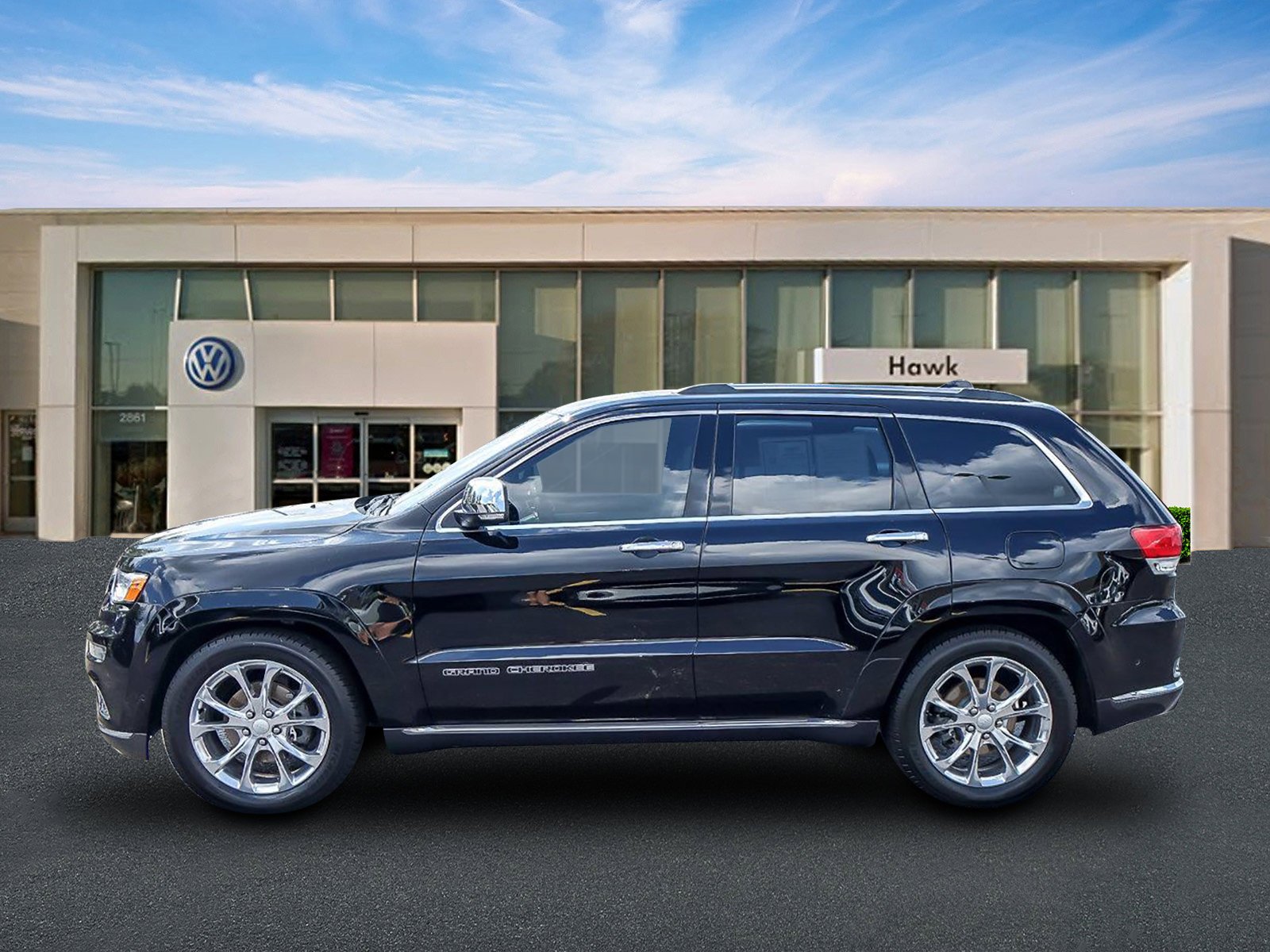 Used 2020 Diamond Black Crystal Pearlcoat Jeep Summit image 4