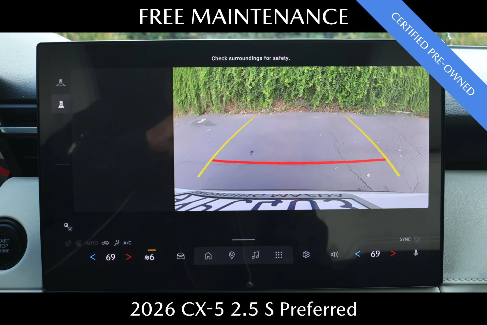 Certified Used 2026 White Mazda 2.5 S Preferred image 15