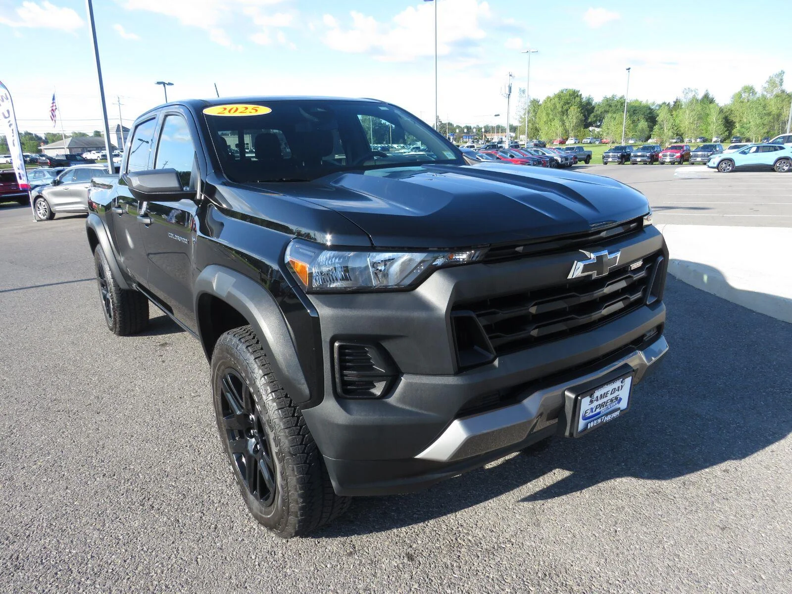 Used 2025 Black Chevrolet Trail Boss image 3