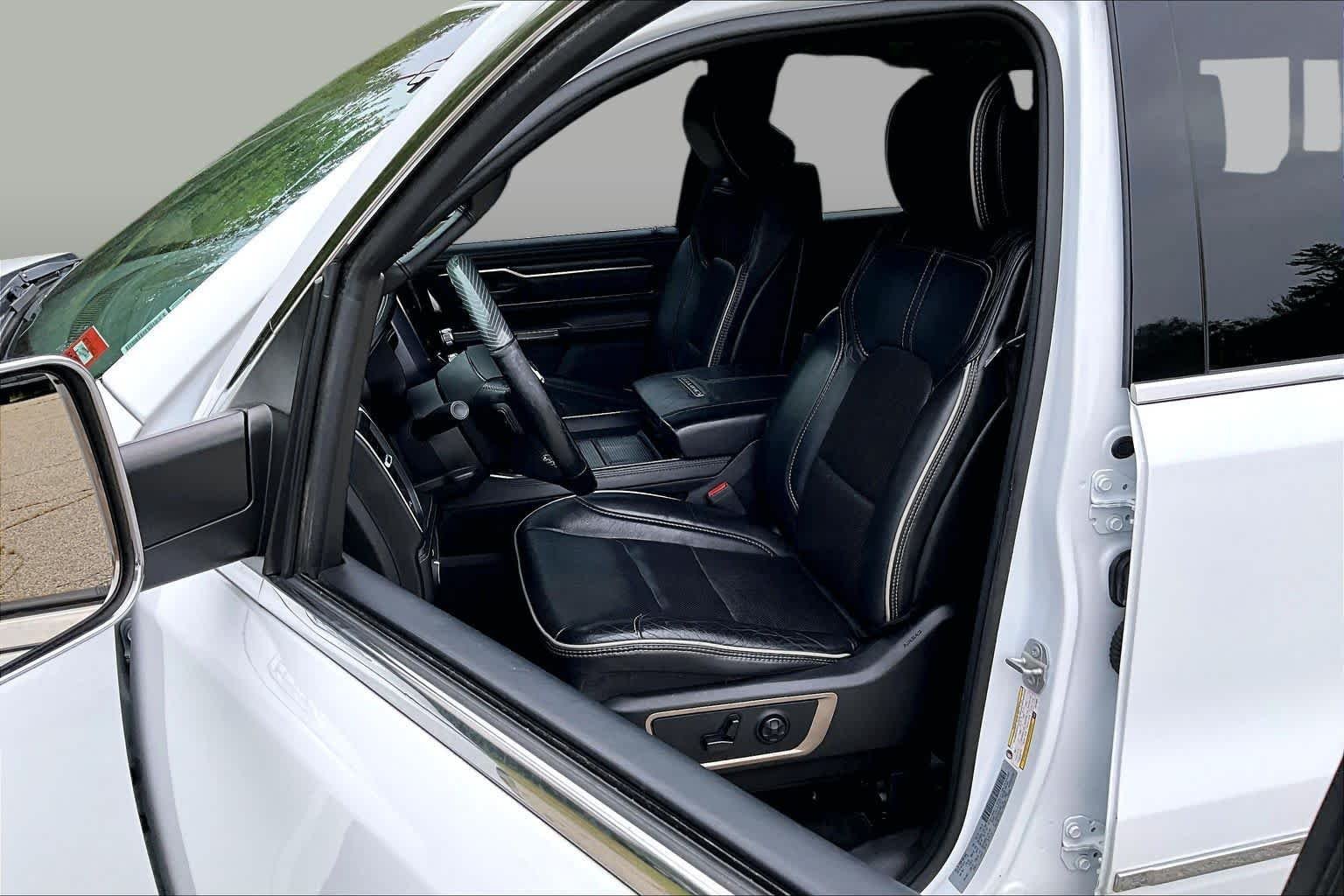 Used 2020 Bright White Clearcoat Ram Limited image 9