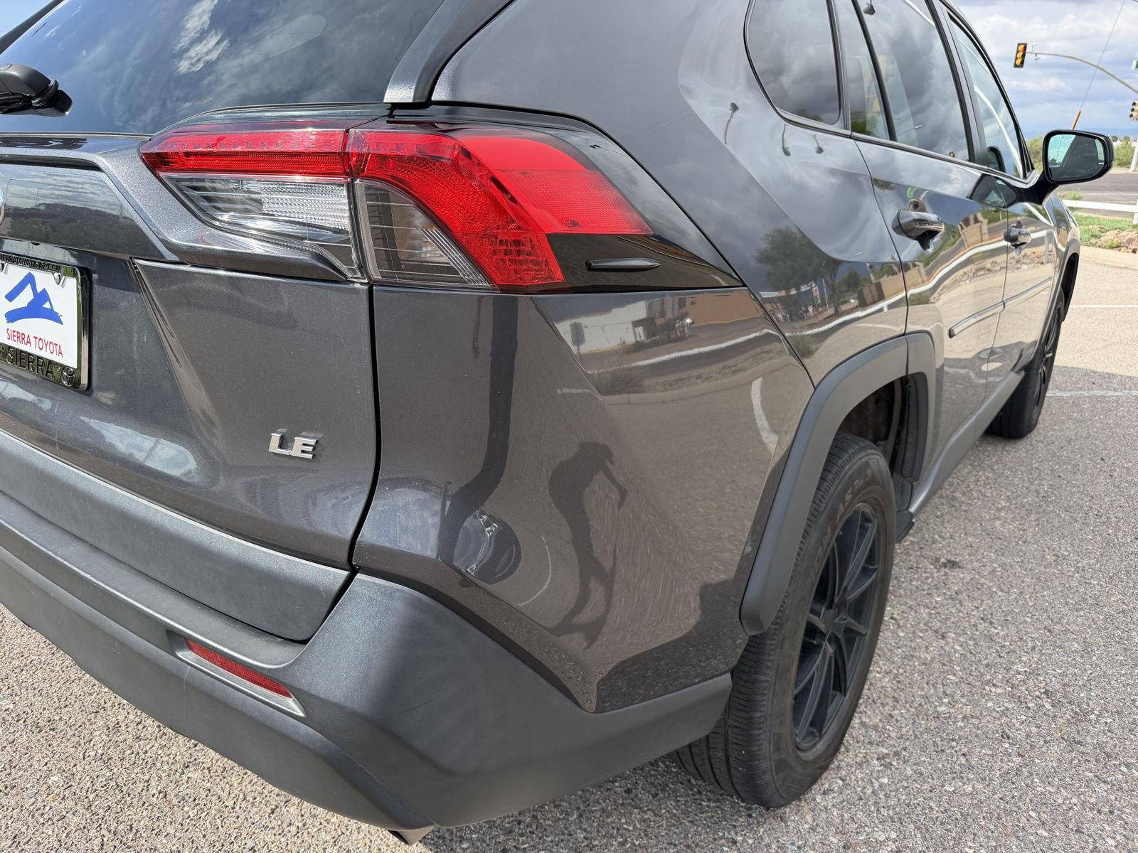 Used 2022 Magnetic Gray Metallic Toyota LE image 12