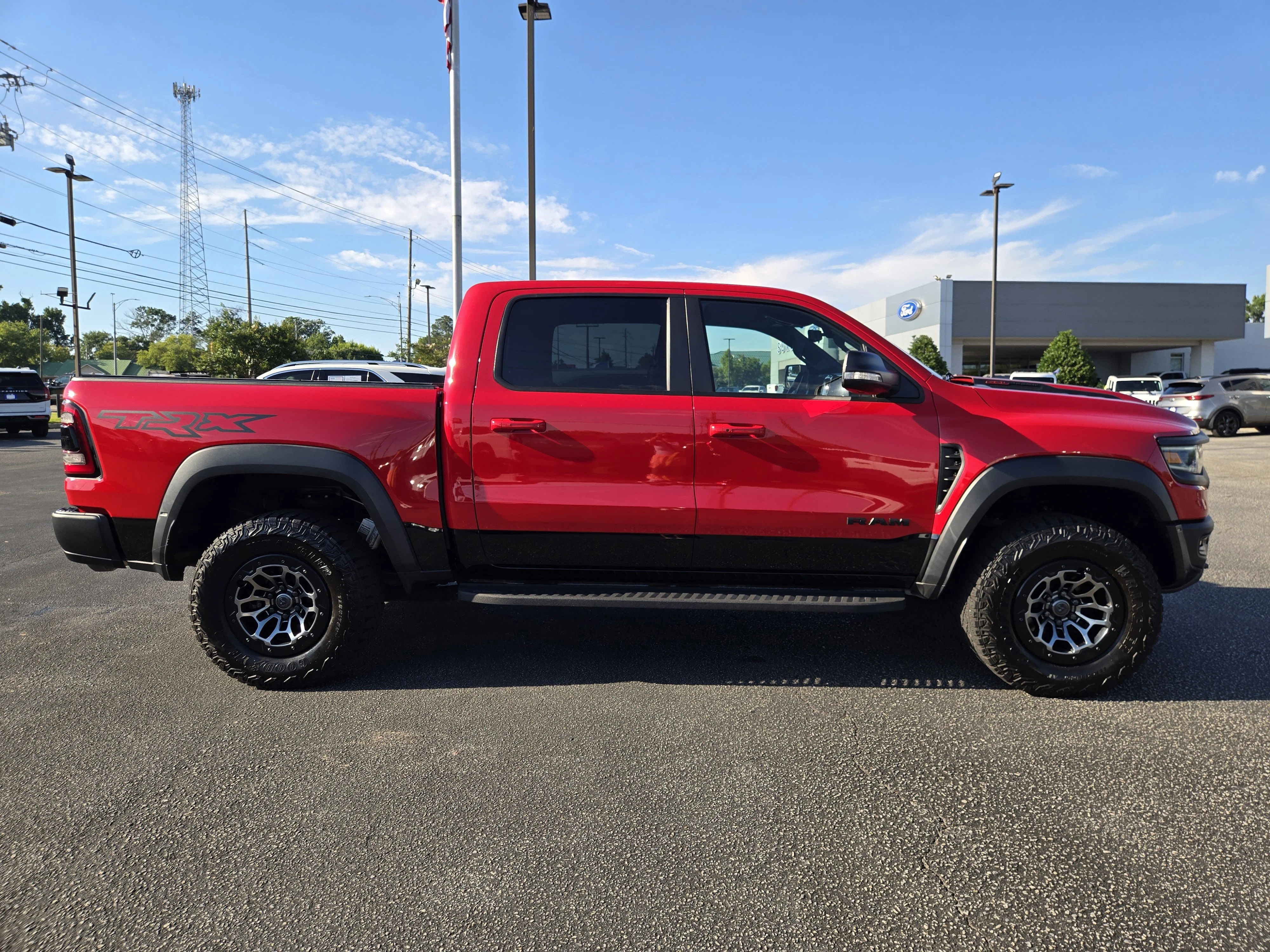 Used 2022 Flame Red Clearcoat Ram TRX image 5