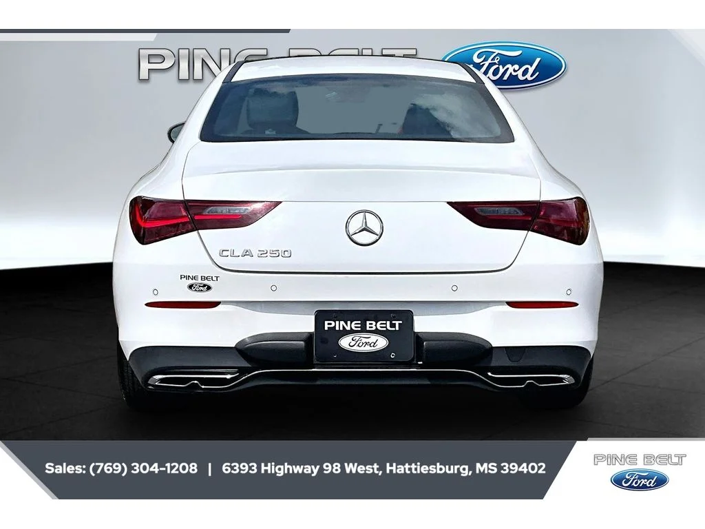 Used 2025 Polar White Mercedes-Benz CLA 250 image 4