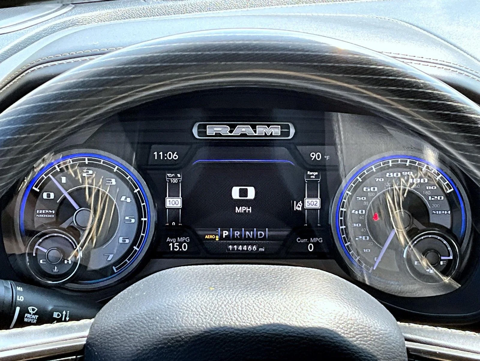 Used 2019 White Ram Limited image 12