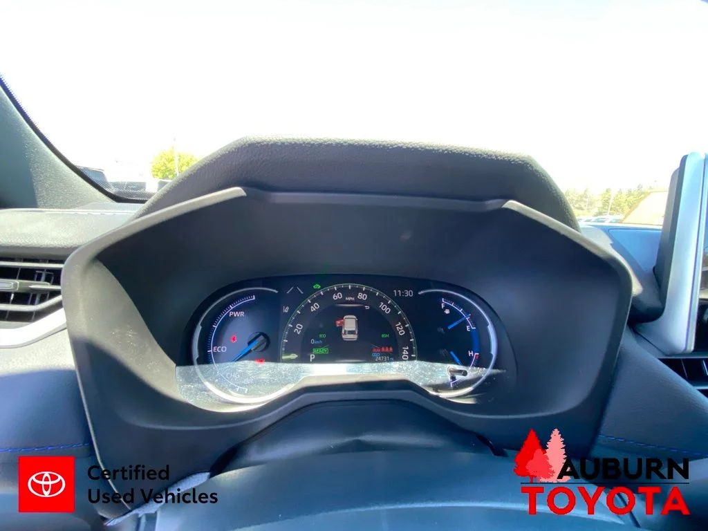 Used 2023 Magnetic Gray Metallic Toyota SE image 38