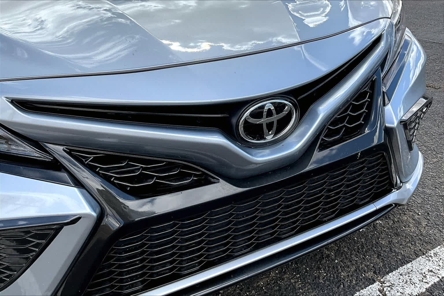 Used 2022 Celestial Silver Metallic Toyota XSE image 28