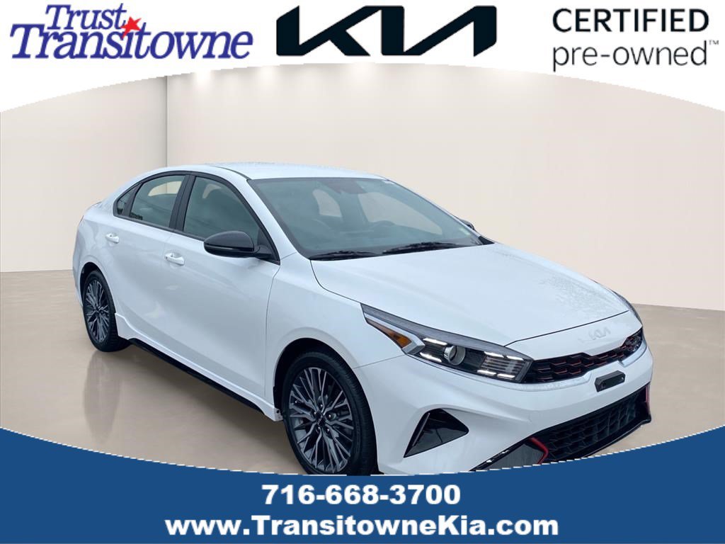 Certified Used 2023 Snow White Pearl Kia GT-Line image 1