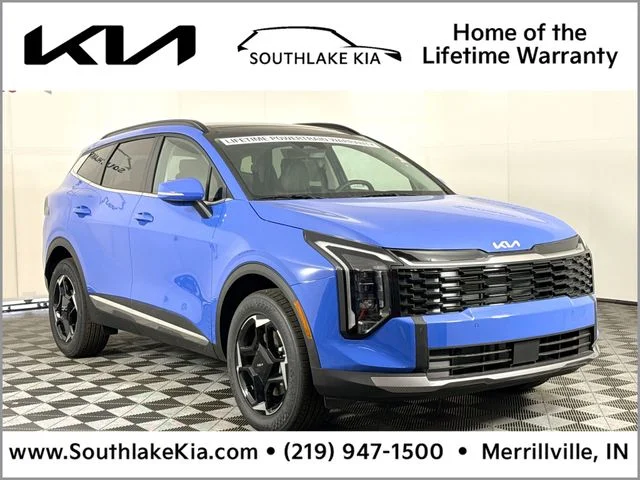 New 2027 Nebular Blue Kia EX image 1