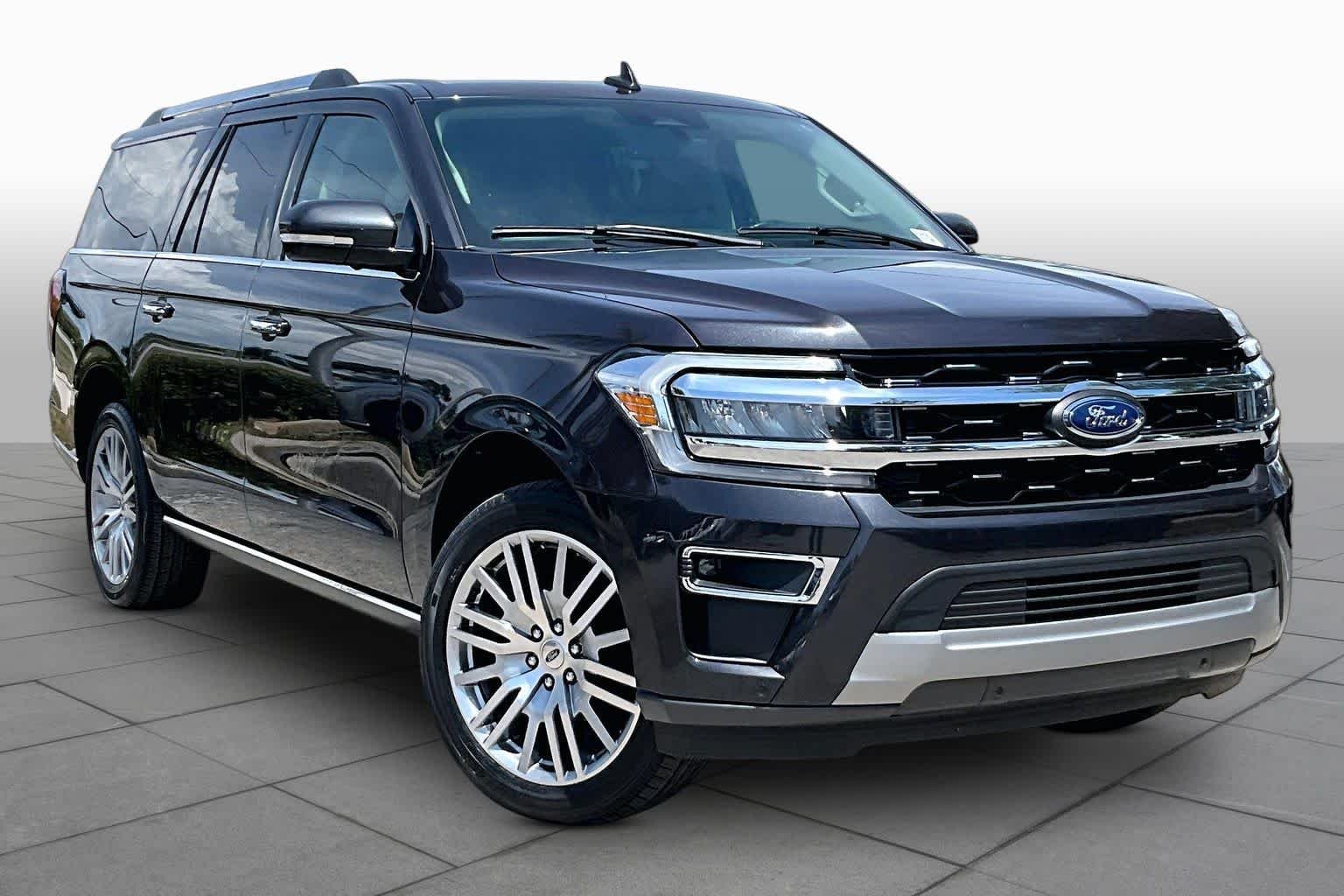 Used 2024 Dark Matter Gray Metallic Ford Limited image 4