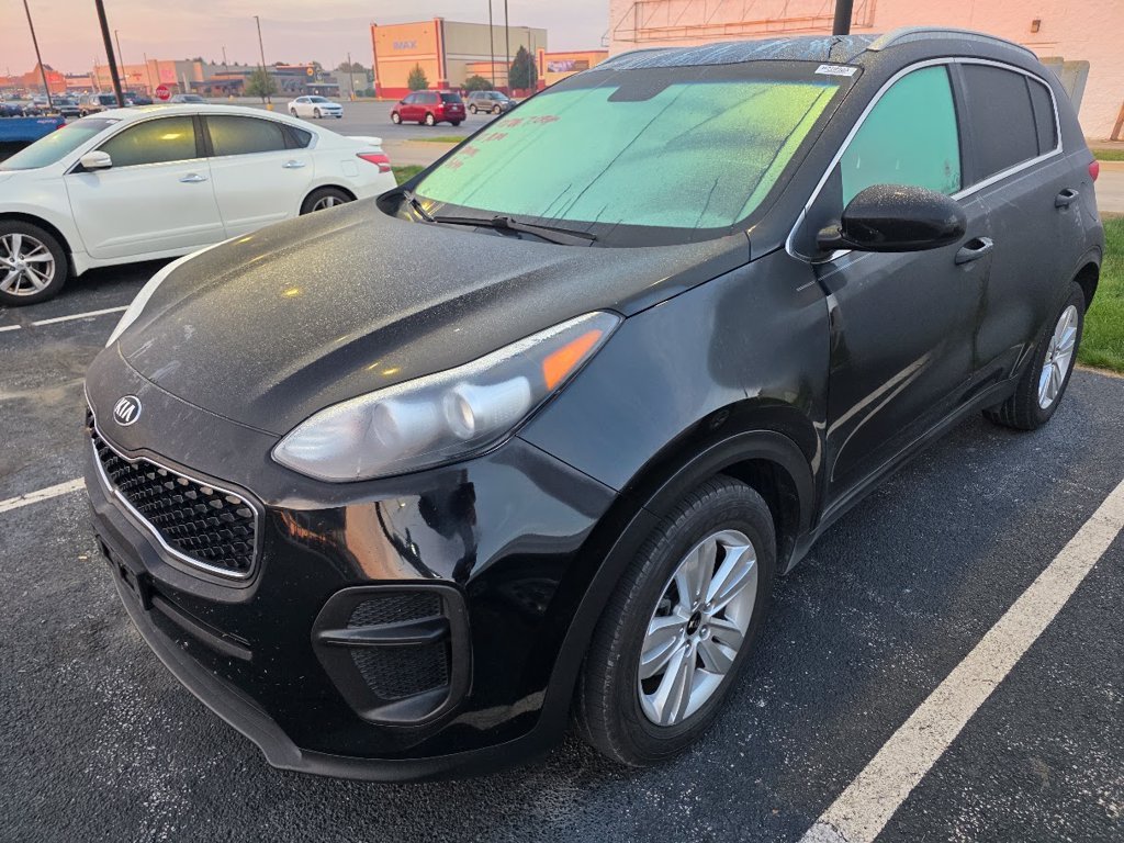 Used 2018 Black Cherry Kia LX image 2