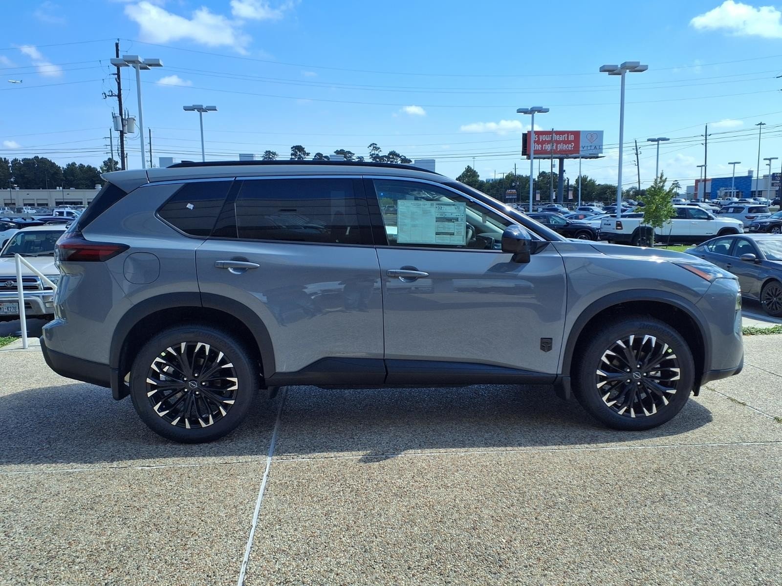 2026 Nissan Rogue Dark Armor™ Gray at Robbins Nissan