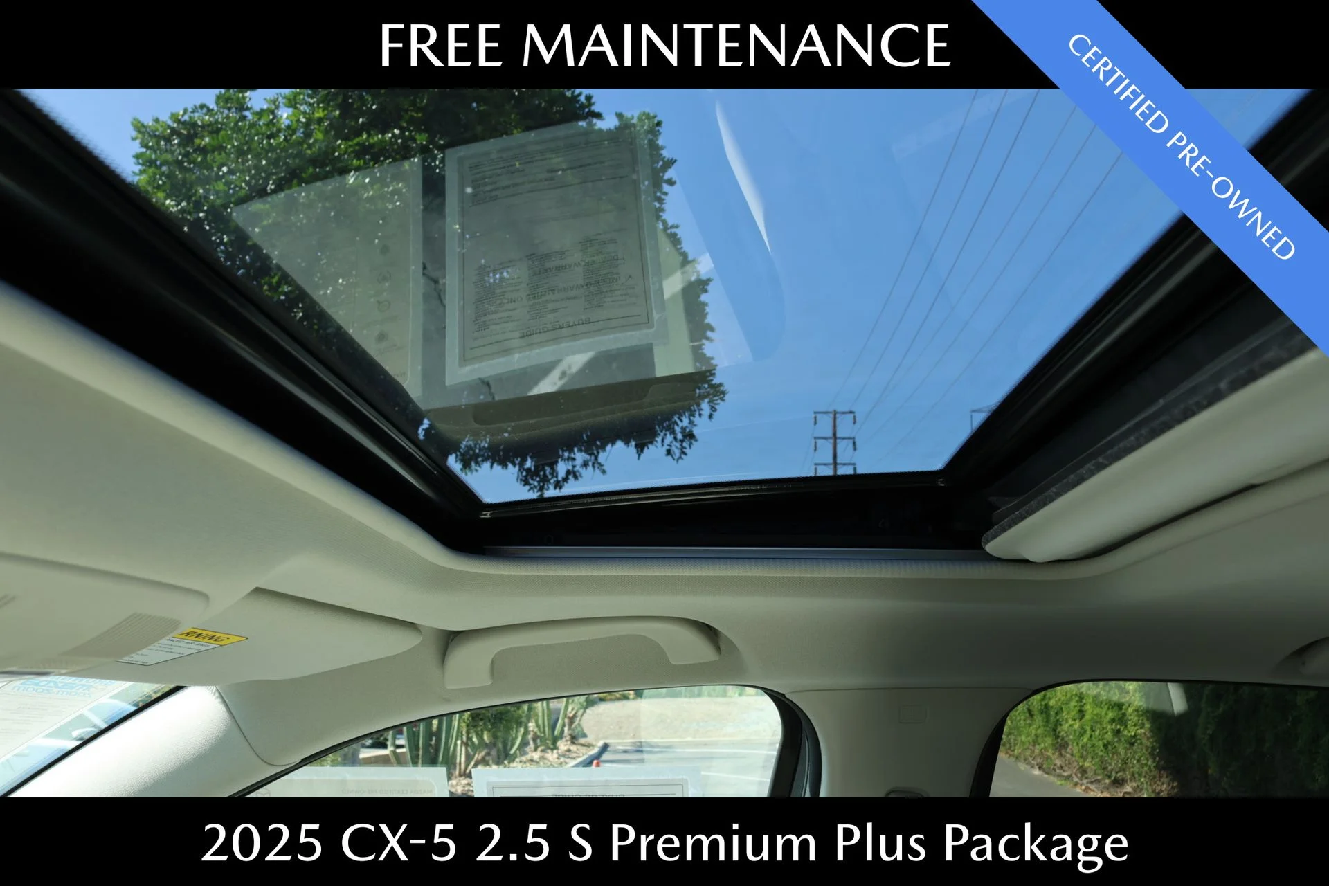 Certified Used 2025 Blue Mazda 2.5 S Premium Plus Package image 22