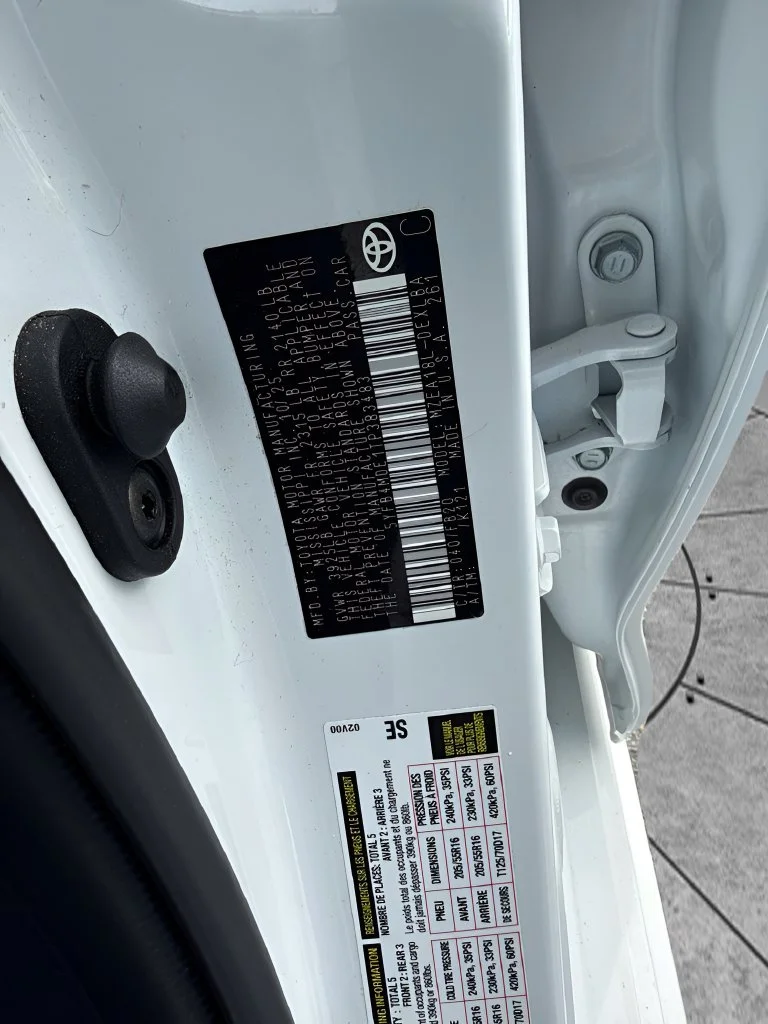 Used 2026 White Toyota LE image 32