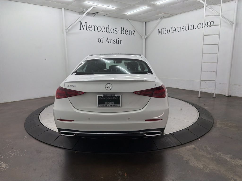 New 2026 Polar White Mercedes-Benz C 300 image 6