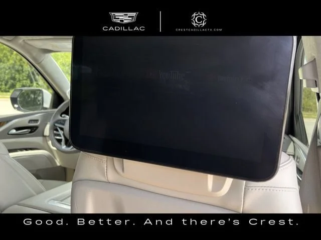 Used 2023 Crystal White Tricoat CADILLAC Premium Luxury Platinum image 33