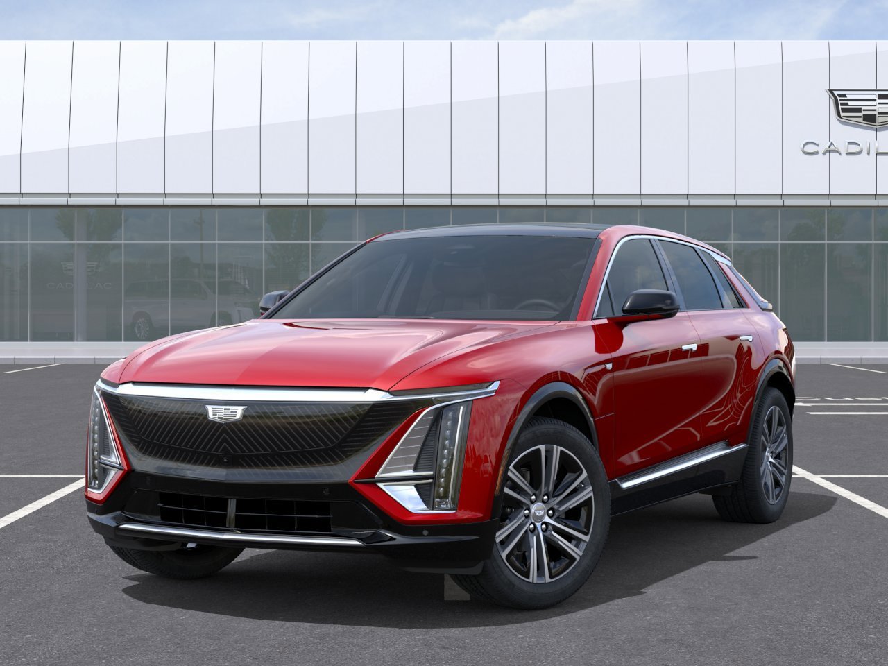 New 2026 Radiant Red Tintcoat Cadillac Premium Luxury image 6