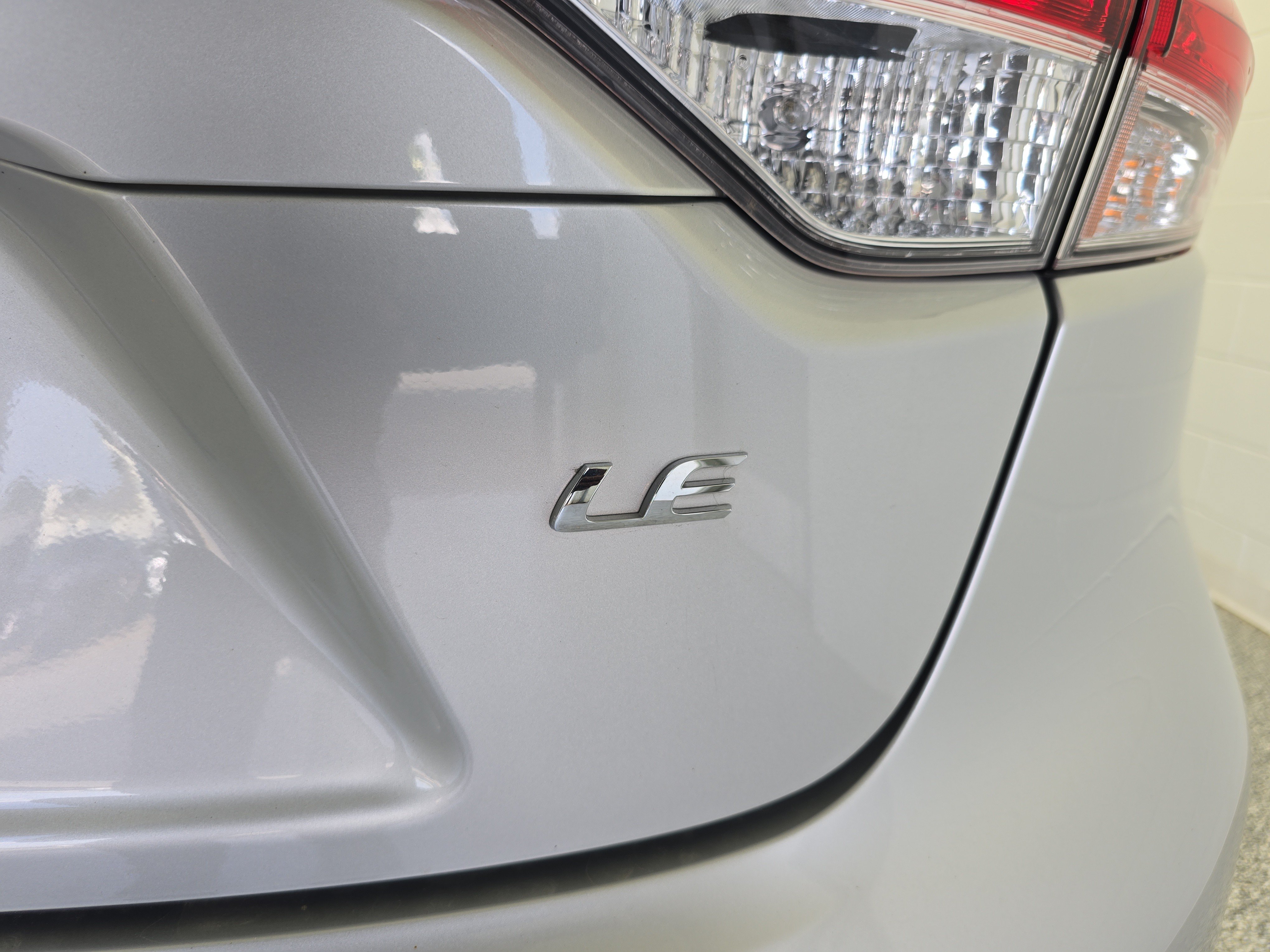 Used 2025 Classic Silver Metallic Toyota LE image 8