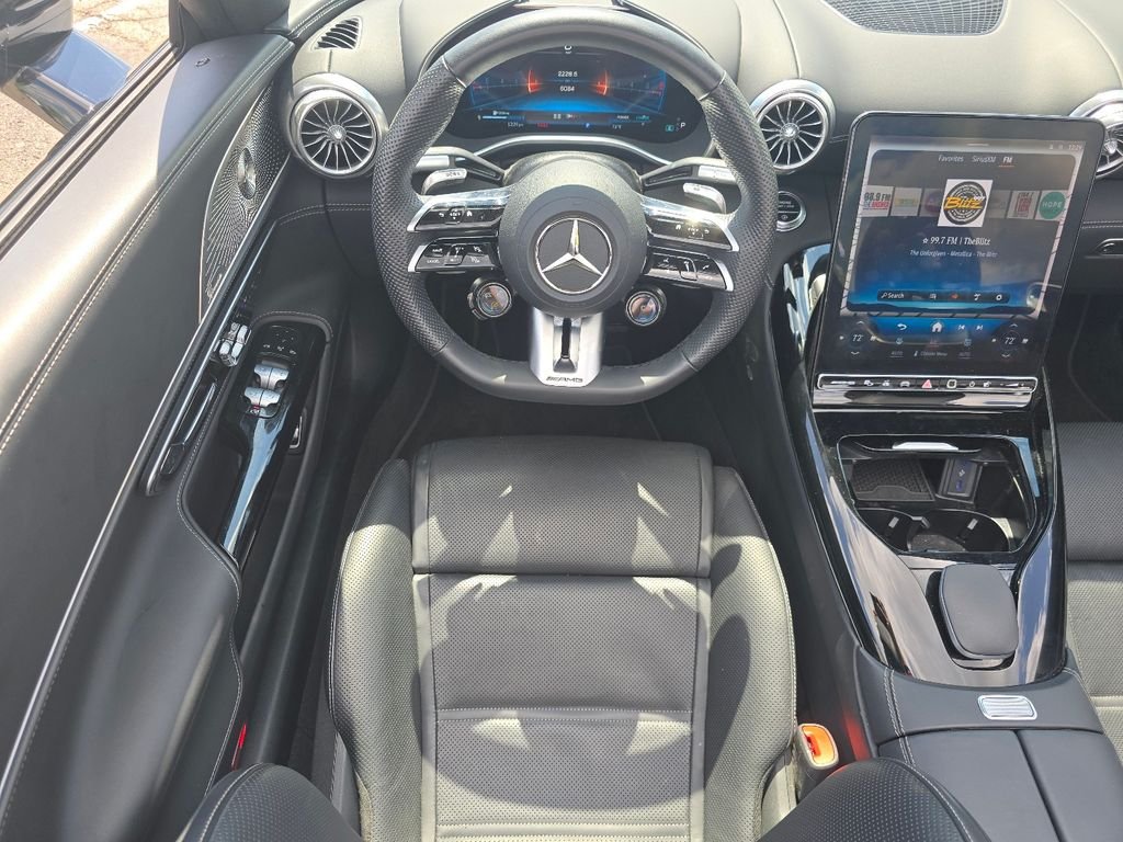 Certified Used 2024 MANUFAKTUR Alpine Gray Mercedes-Benz SL 43 AMG® image 22