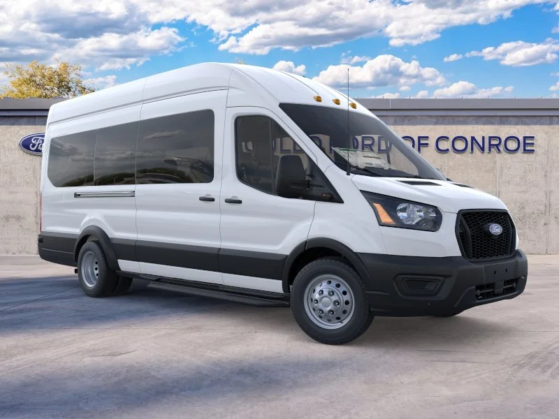 New 2026 Oxford White Ford Passenger Van XL image 7