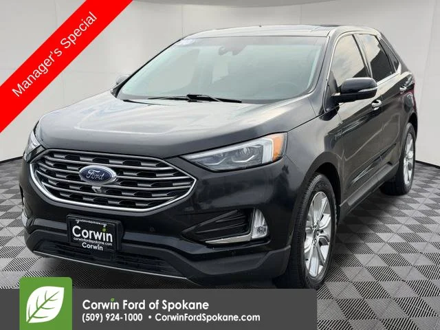 Used 2020 Agate Black Ford Titanium image 1