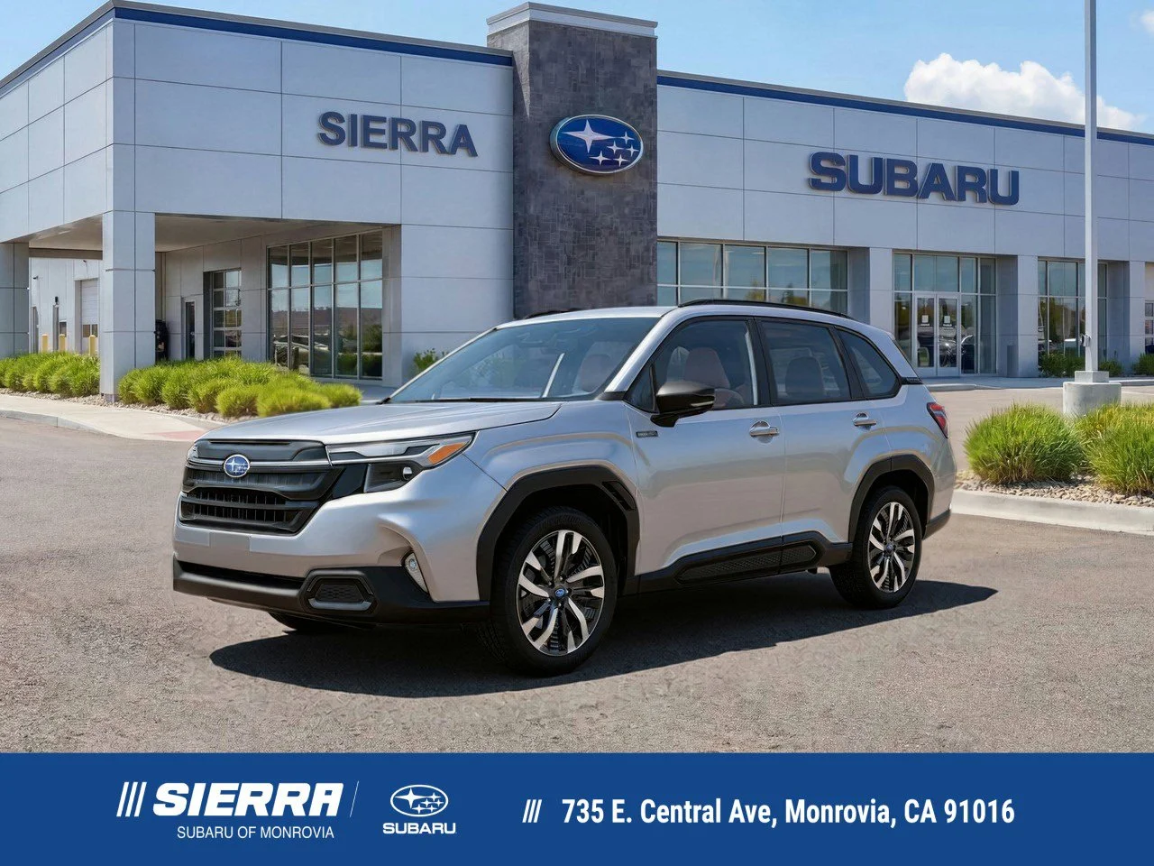 New 2026 ICE SILVER METALLIC Subaru Touring Hybrid image 1