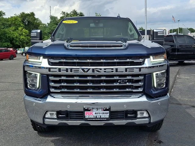 Used 2022 Blue Chevrolet LTZ image 3
