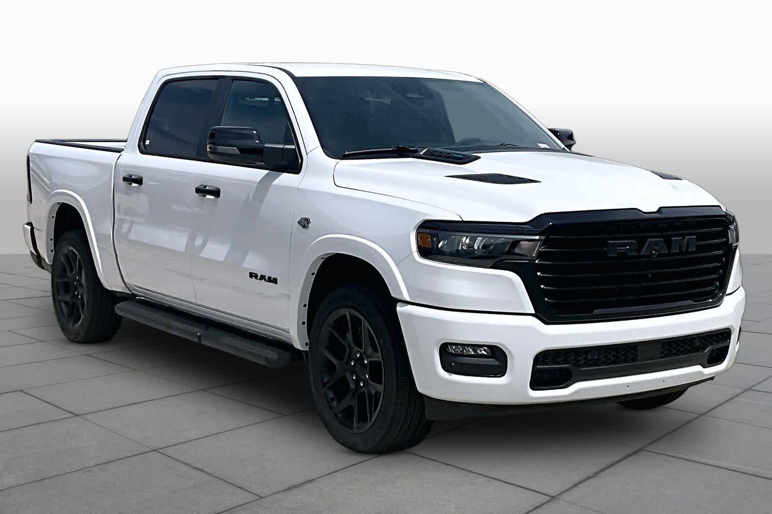 New 2026 Bright White Clearcoat Ram Laramie image 3