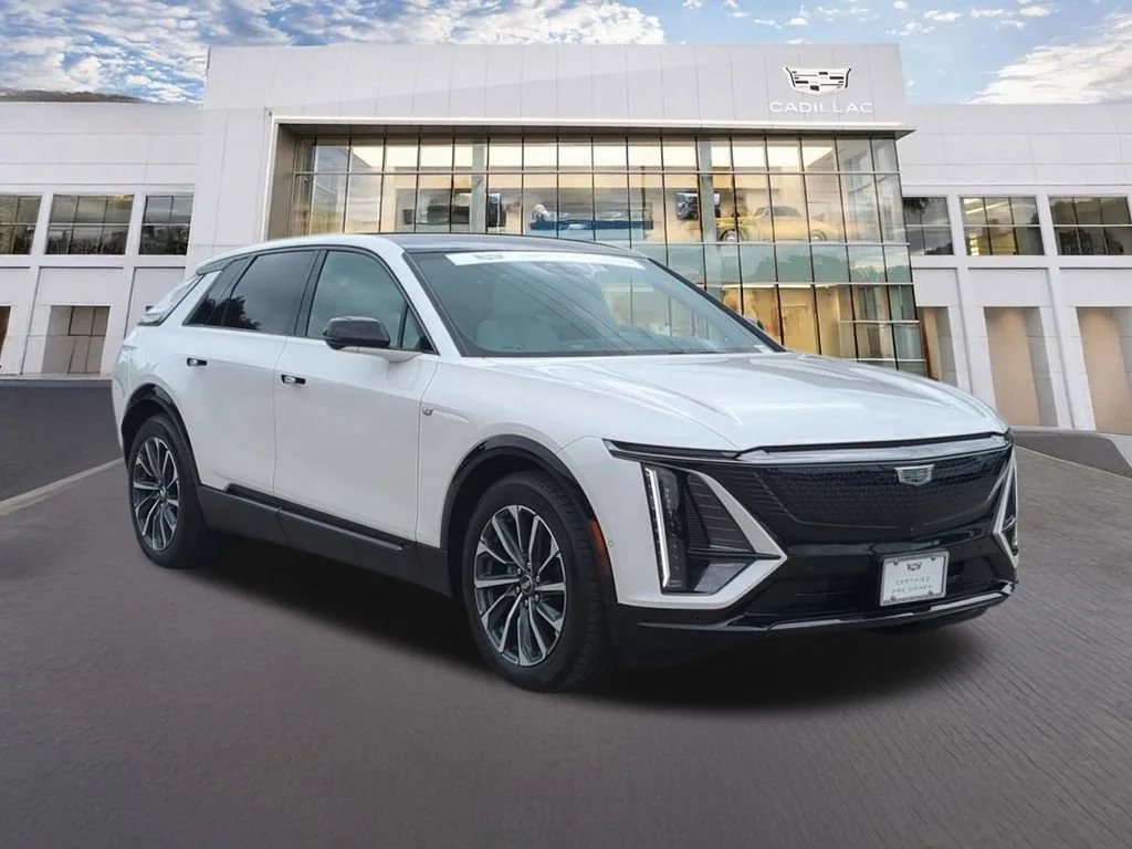 Certified Used 2024 Crystal White Tricoat Cadillac Sport 1 image 3