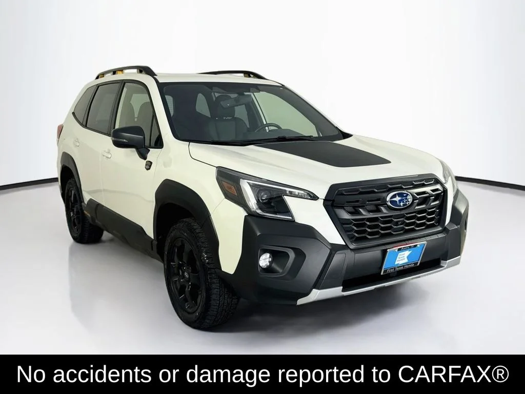 Used 2023 Crystal White Pearl Subaru Wilderness image 2