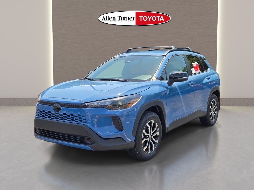 New 2026 Blue Toyota Hybrid SE image 3