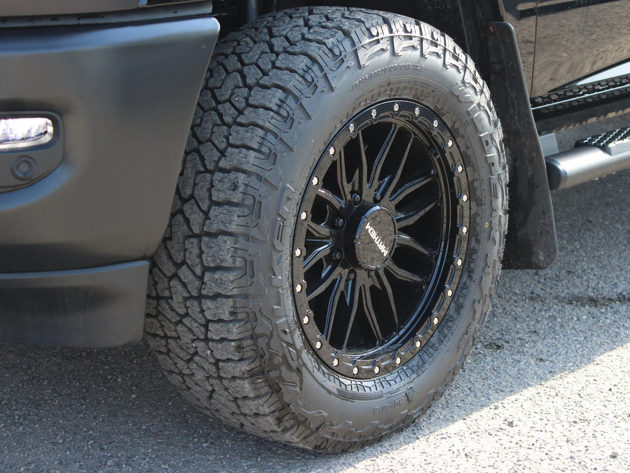 New 2026 Black RAM Tradesman*, 35 Inch Tires, Mayhem Vector Wheels image 2
