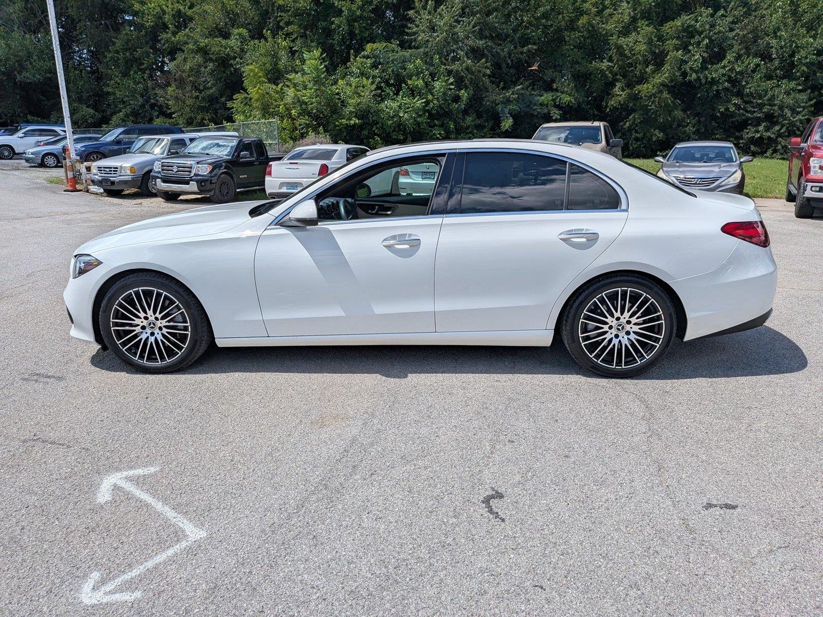 Used 2022 Polar White Mercedes-Benz C 300 image 2