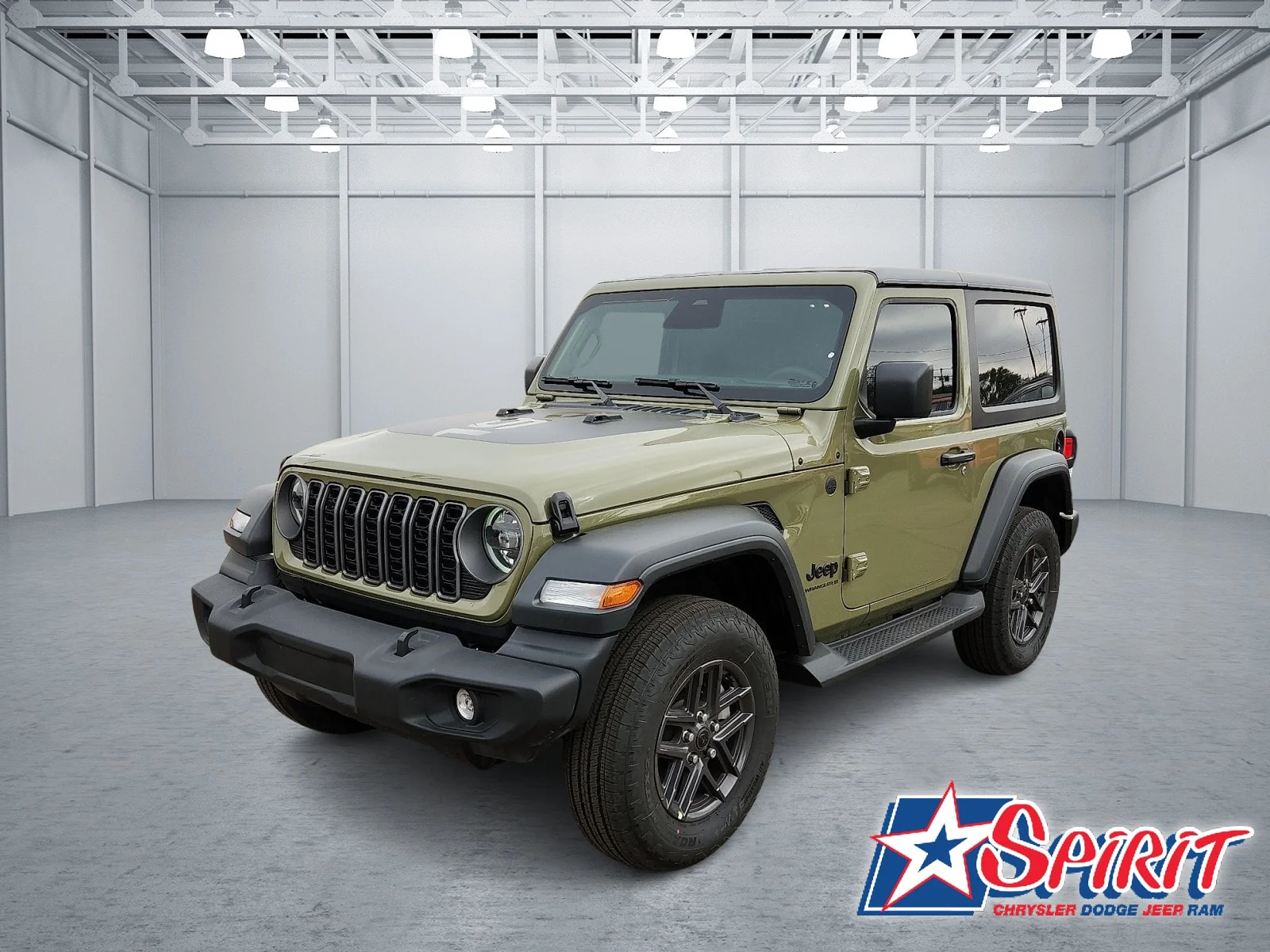 New 2026 Green Jeep 2-DOOR SPORT S image 1