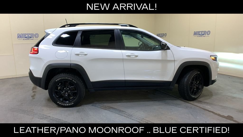 Certified 2022 Jeep Cherokee X with VIN 1C4PJMCX1ND528982 for sale in Schenectady, NY
