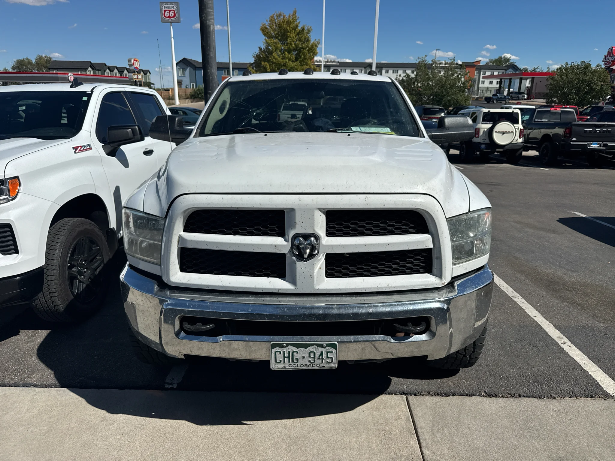 Used 2013 Bright White Clearcoat Ram Tradesman image 2
