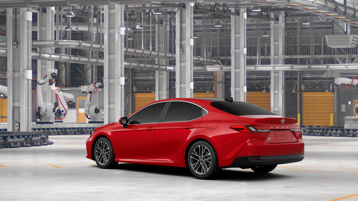 New 2026 Supersonic Red Toyota XLE image 6