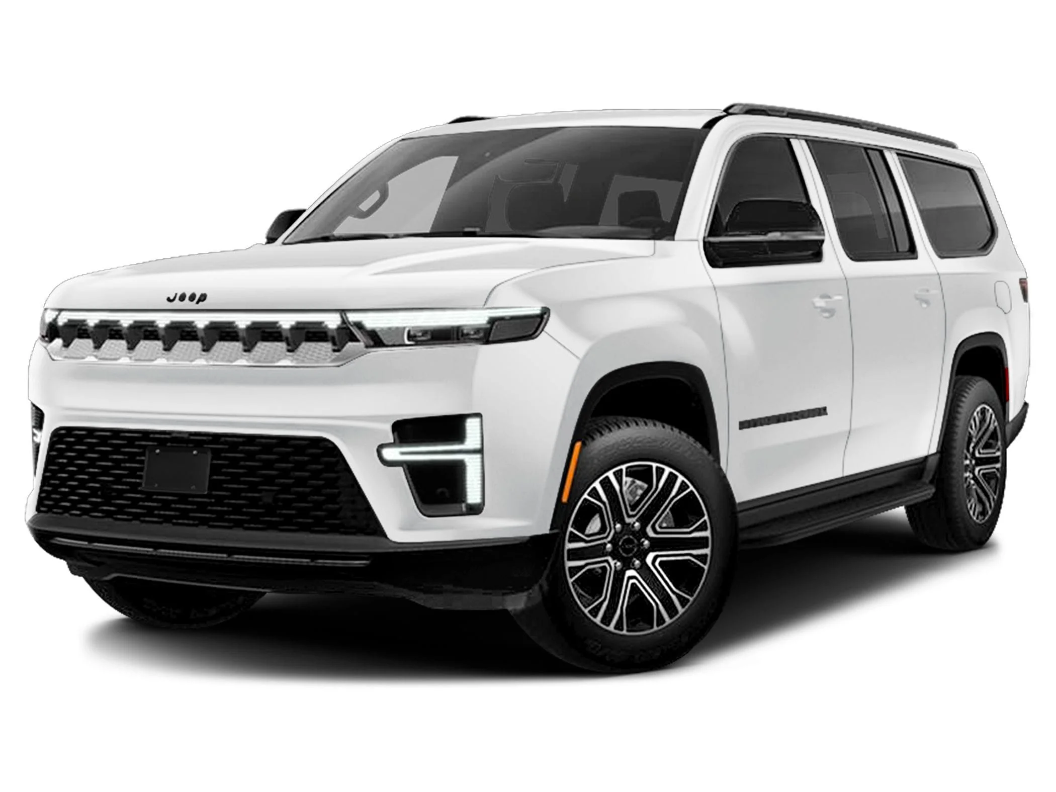 New 2026 Bright White Clear-Coat  Paint Jeep 4X4 image 1
