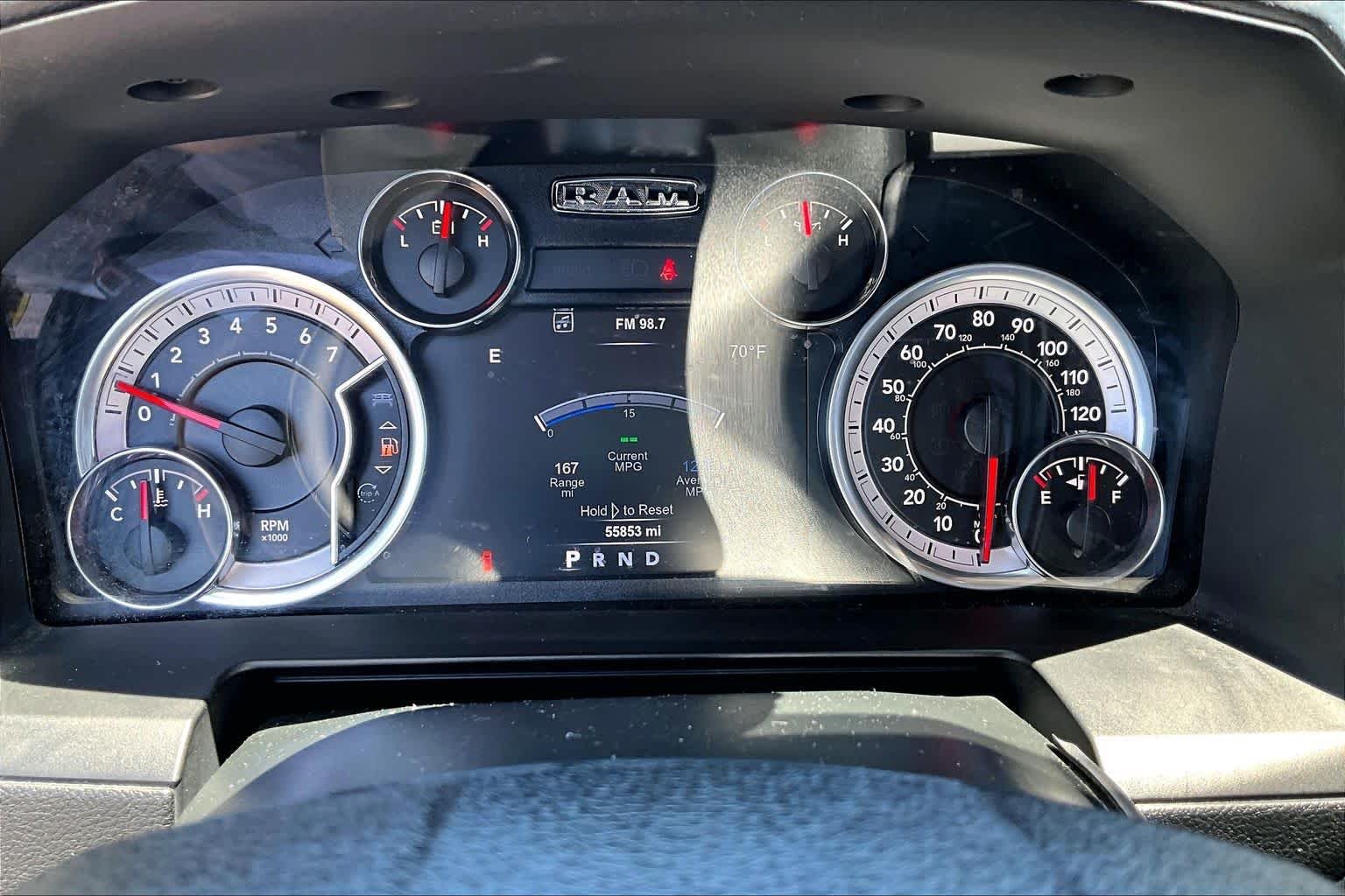Used 2018 Granite Crystal Metallic Clearcoat Ram Laramie image 25