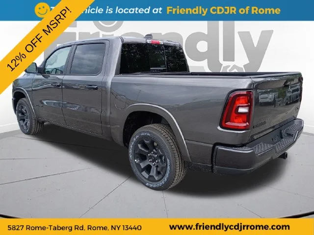 New 2026 Granite Crystal Metallic Clear-Coat Exterior Paint RAM Big Horn/Lone Star image 7