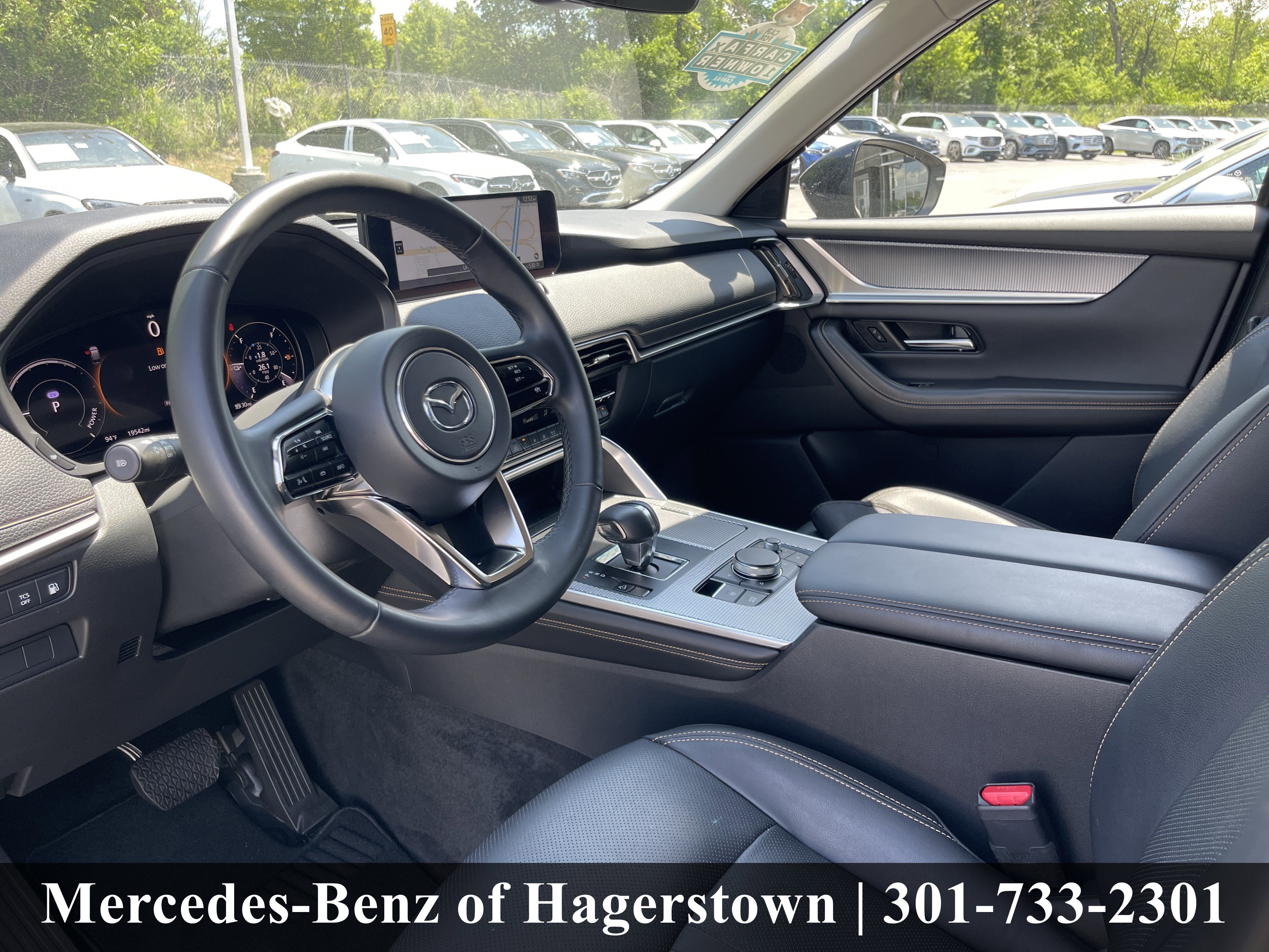 Used 2024 Deep Crystal Blue Mica Mazda Preferred AWD image 5