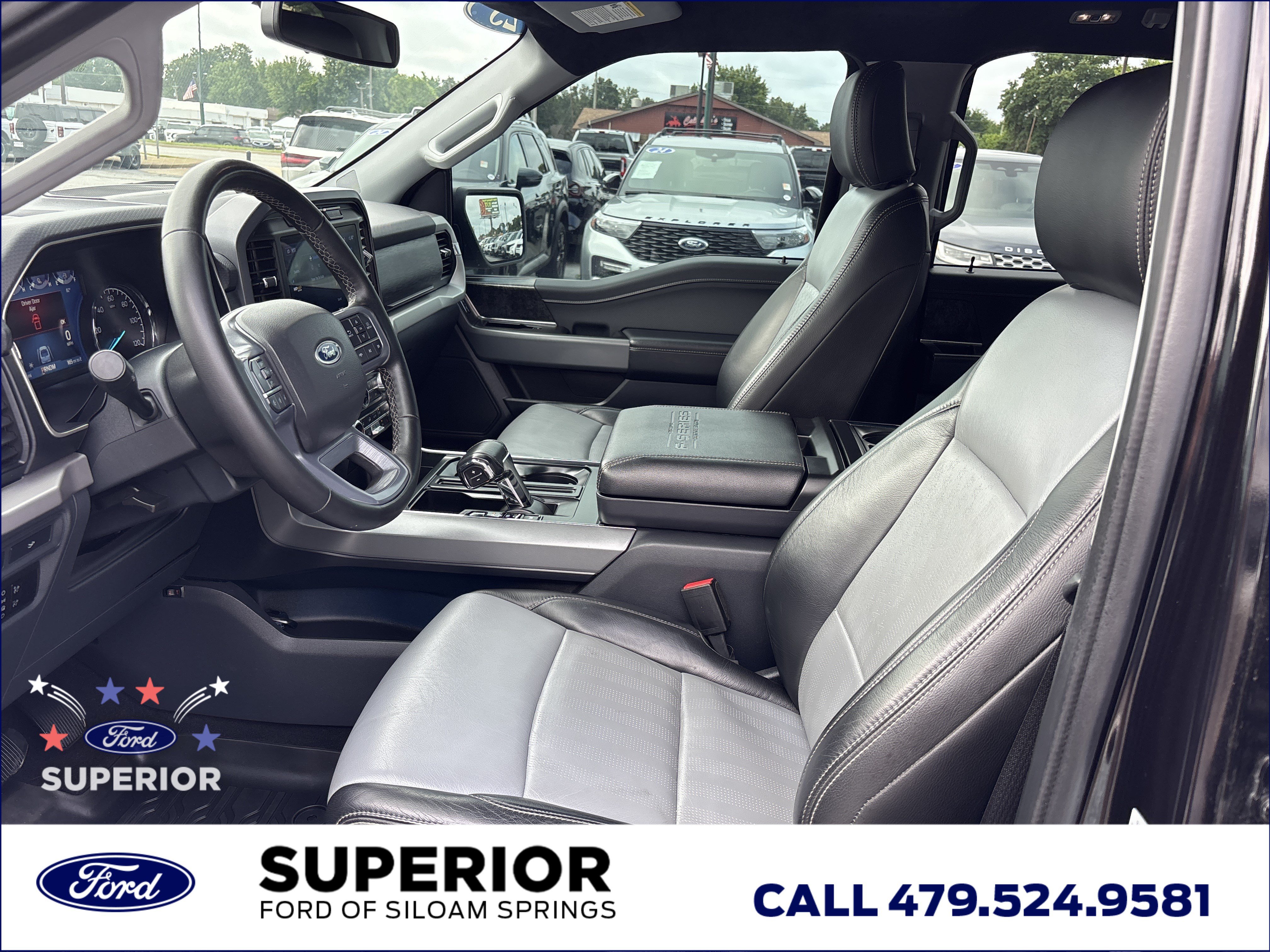 Used 2023 Black Gray Ford XLT 4WD image 17