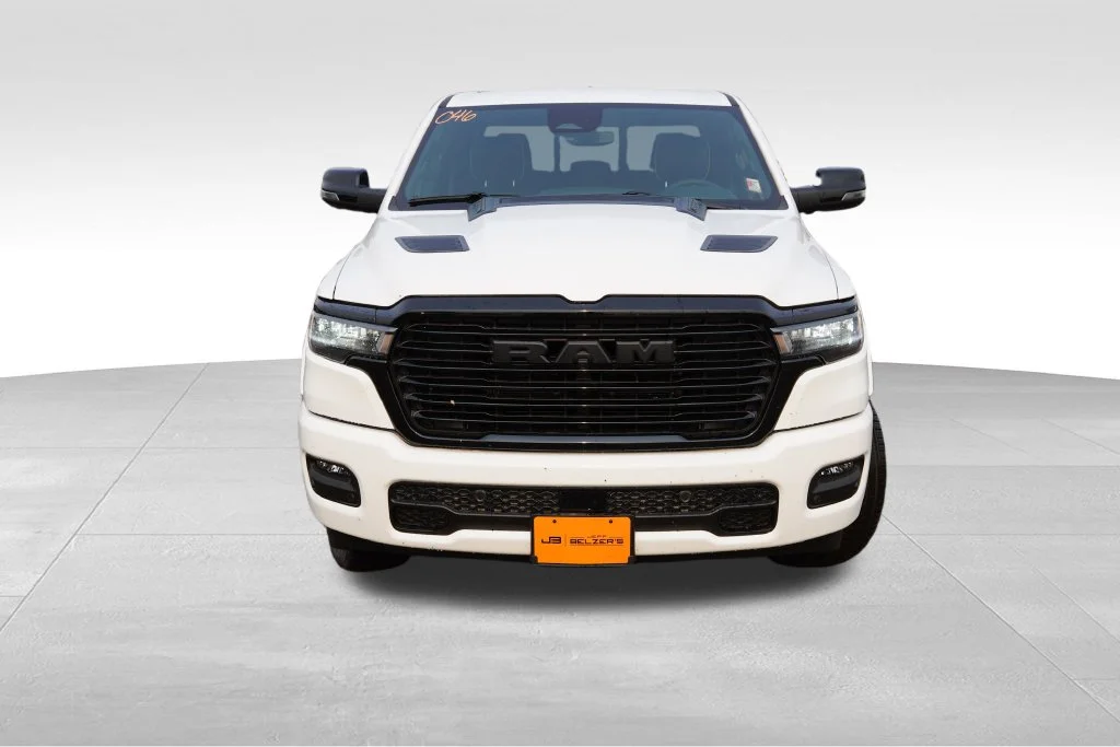 New 2026 Bright White Clear-Coat Exterior Paint RAM Laramie image 8