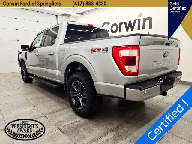 Certified Used 2023 Iconic Silver Metallic Ford Lariat image 4