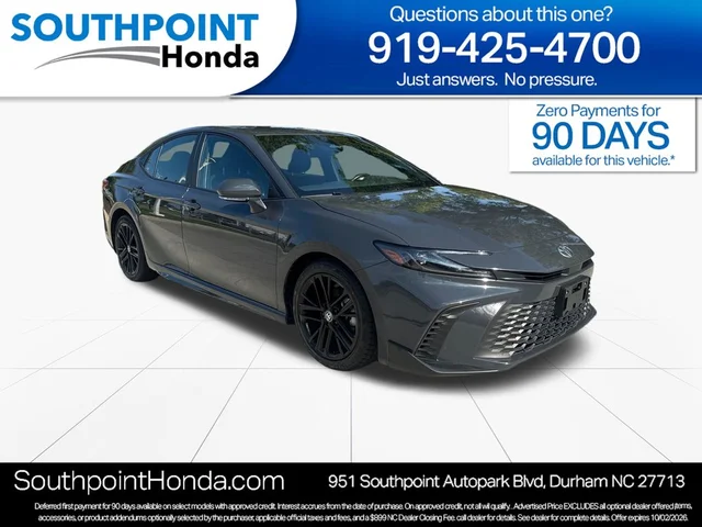 2025 Toyota Camry SE